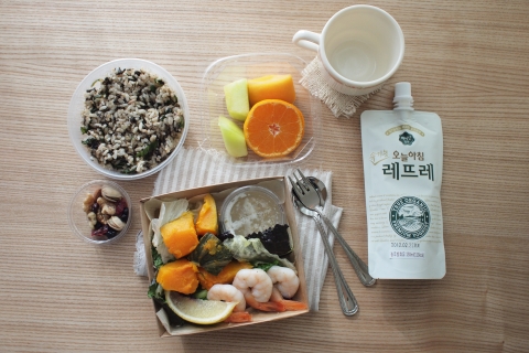 아침배달 도시락 호밀의 봄나물 특선메뉴2