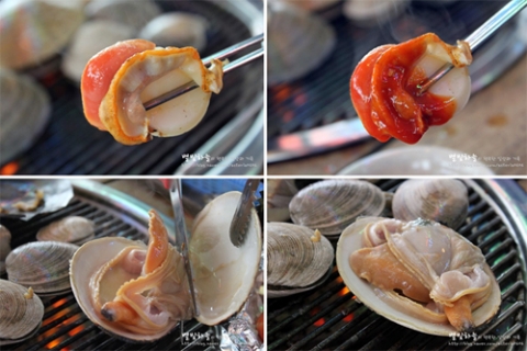 제부도맛집 일번지회집 조개구이2