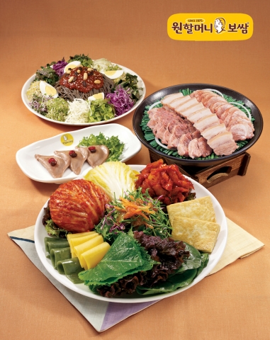 원할머니보쌈 메뉴