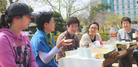 건국대 정치외교학과 교수-학생 ‘런치 미팅’ 진로상담