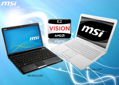 MSI 공식 디스트리뷰터인 엔씨디지텍은 브라조스2.0 플랫폼으로 새롭게 돌아온 초슬림 노트북 MSI X370 E2-1800 Platinum 모델과 MSI L2700 E2-1800 Apollo의 판매를 실시한다.