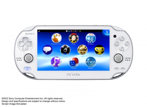 PS Vita 신 색상 '크리스탈·화이트'