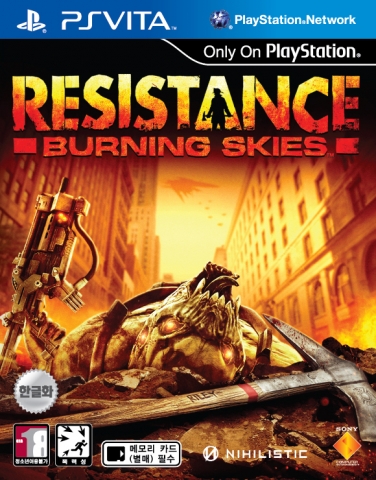 소니컴퓨터엔터테인먼트코리아 'Resistance: Burning Skies' PS Vita용