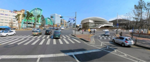 장충체육관 조감도