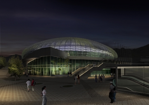 장충체육관 조감도