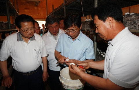 31일 부여군 현장방문 대화 (양송이 주산단지 방문))