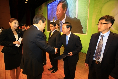 정보문화상 수상-관광공사 강기홍 경쟁력본부장