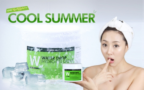 여름철 피부노화 막는 수분젤크림 - 워터드롭 수분젤 크림