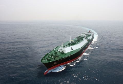 STX조선해양이 건조한 173,600CBM급 LNG선