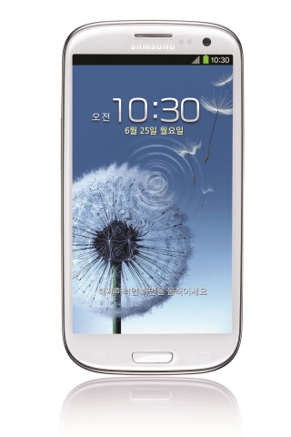 갤럭시S3 마블화이트