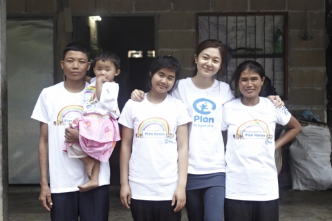 배우 백진희가 국제아동후원단체 플랜코리아와 함께 태국 치앙마이 지역 아이들을 찾았다.