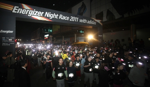 에너자이저,국내 최대 야간 마라톤 에너자이저 나이트 레이스 2012 개최