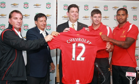 Chevrolet to be Official Automotive Partner of Liverpool FC