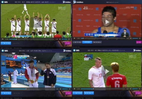2위는 레슬링 선수 김현우의 금메달 쟁취 후 인터뷰. 3위는 남자 수영 200m 시상식에서 쑨양은 박태환이 자신처럼 부모님께 꽃다발을 던져 드리라고 하자 그대로 따라 한 장면. 4위는 남자유도 8강 조준호 선수 장면. 5위는 스위스 선수 모르가넬라를 눈빛으로 제압하는 기성용의 장면이 차지했다.