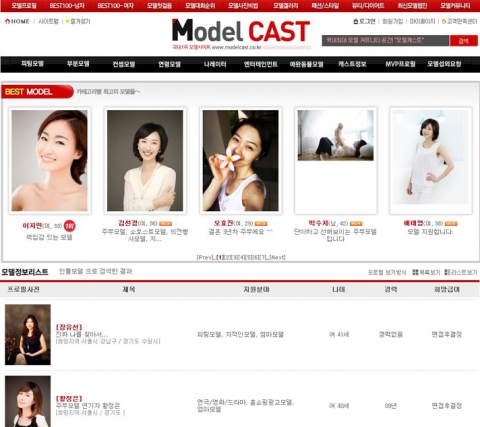 모델캐스트