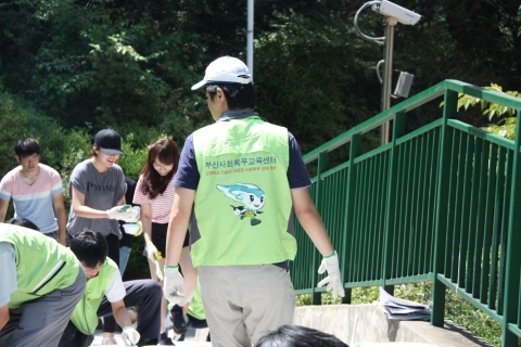 부산사회복무교육센터 동아리, 13차 벽화지원 재능봉사