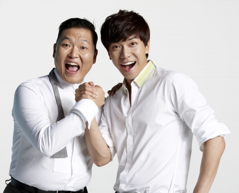 삼성전자 김치냉장고 모델로 선정된 싸이와 이승기