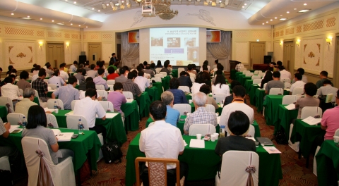 7일 충남 온양관광호텔에서 열린 '로컬푸드 국제컨퍼런스 in 충남'에 전국에서 모인 로컬푸드 관계자 300여명이 참석해 성황을 이뤘다.