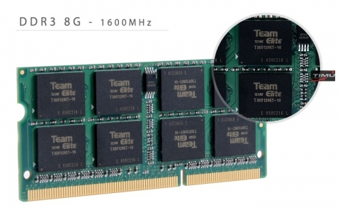 8GB PC-12800 제품 모듈 확대 정보