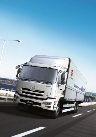 볼보그룹 산하의 UD트럭코리아, 공식 출범과 함께 Quon(큐온) 6x4 카고트럭 출시