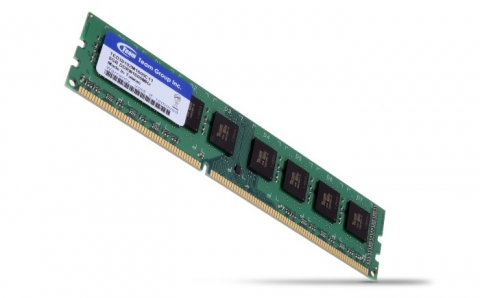 최근 출시된 팀그룹 단일 8GB PC-12800 제품 사진