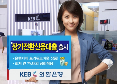 외환은행은 개인 채무자의 연체 발생 또는 연체 장기화를 방지하기 위해 3개월 미만 단기 연체 고객과 만기 도래시 대출금을 갚기 어려운 신용대출 고객을 대상으로 은행 자체 프리워크아