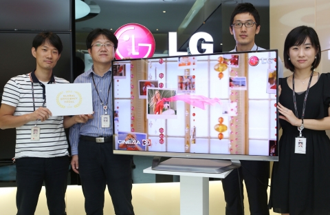 LG전자가 현지시간 10월 1일 상파울루 시내 중심가에 600평방미터 규모로 브라질 내 첫 직영서비스센터를 열고 이를 기념하기 위한 행사를 가졌다. LG전자 브라질법인 HE마케팅담