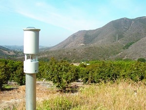 FireALERT wildfire detection system deployed in Fallbrook, California