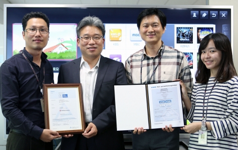 LG 시네마3D 스마트 TV 모델 21개가 독일의 유력 규격인증기관들인 VDE와 TUV 라인란드로부터 연이어 ‘첨단 스마트TV(Advanced Smart TV)’ 인증을 받으며 3