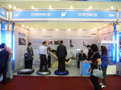 TAEYEON Medical Co., Ltd. had good reviews onits ultrasonic vibration device that was showcased at GMES 2012