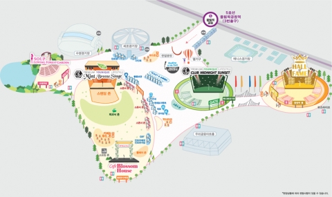 GMF2012 festival map