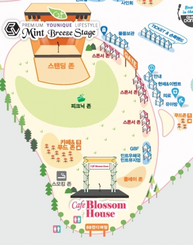 GMF2012 festival map