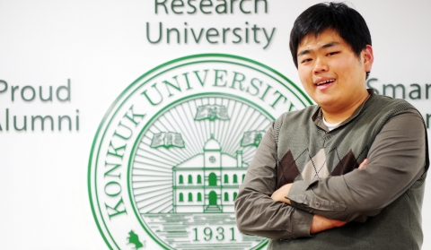 건국대학교 공과대학 미생물공학과 4학년 박세준 학생