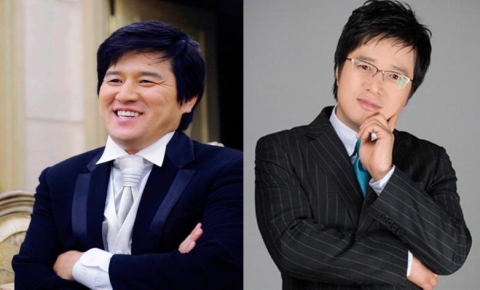 동명대학교 홍보대사 변우민 조영구
(왼족부터)