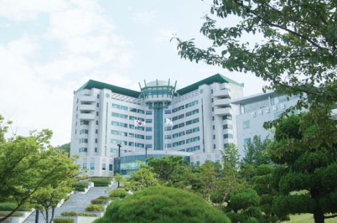 동명대학교 캠퍼스 전경 일부