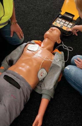 Mediana Co., Ltd. carried out CPR training at the experience site of the “43rd Korea Electronics Show”