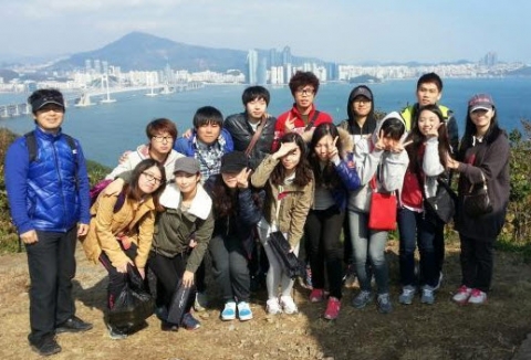 동명대 이색 학과 조인트 수업 장면