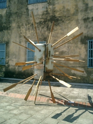Alexis Leyva (Kcho), Objecto sonado (사진제공: 이베로아메리칸 아트페어 서울 2012 조직위원회)