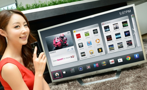 LG전자가 지난 6월 미국시장에 출시한 'LG 구글TV G2 Series' 2개 모델을 15일(한국시간)부터 업계 최초로 최신 소프트웨어인 '구글TV 3