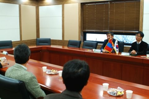 15일 동명대학교 몽골국립대학교 교류협정 장면 2