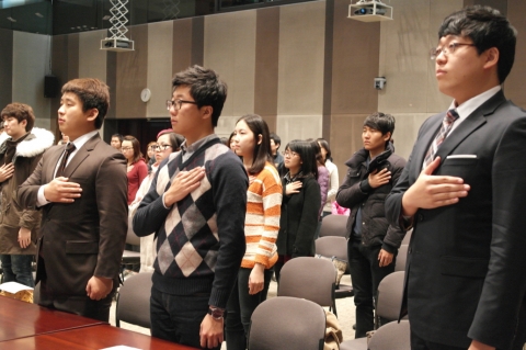 한국대학생포럼 11월의 함성, 대학생들의 아름다운 외침