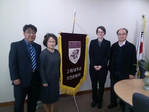 존슨앤웨일즈대학교, 고려대학교 보건대학과 학술교류 협정 및 교환학생 프로그램 협의