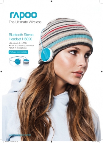 rapoo 블루투스 헤드셋 H6020