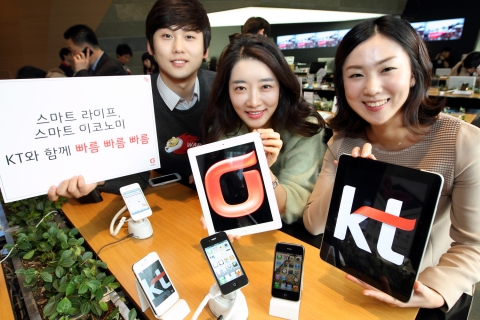 KT경제경영연구소는 25일 아이폰 국내 출시 3주년을 기념하여 기획 보고서 ‘스마트 혁명, 세상을 바꾸다’를 발간했으며, 아이폰 도입으로 시작된 스마트 혁명이 산업과 사회 전반에 