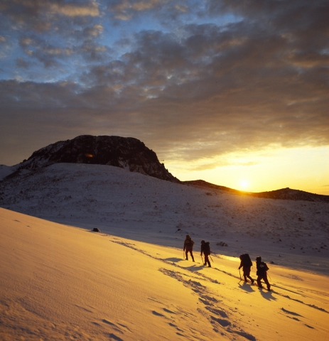제주 한라산 겨울
