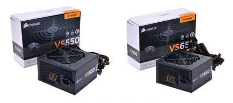 출시된 커세어 VS시리즈 제품 사진