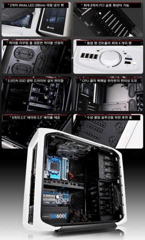 600T 화이트 제품 설명 컷