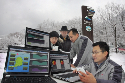 LG유플러스는 세계 처음으로 최적의 통화품질과 끊김없는 통화를 가능하게 하는 ‘VoLTE 품질관리 솔루션’을 개발하고 이를 LTE 전국망에 적용했다. 충남 공주 소재 계룡산 동학사