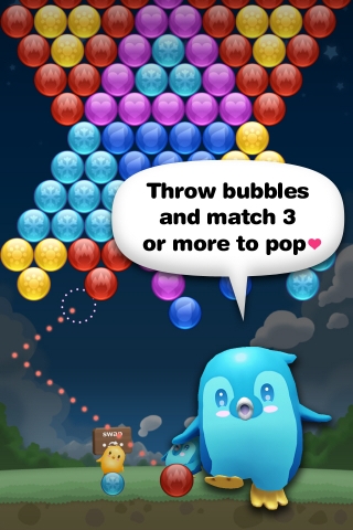 PNIX Games&#039; puzzle game  Zoo Zoo Bubble screen shot