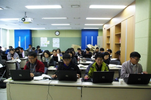 2012년 지역사회복지계획 수립 교육과정 현장사진